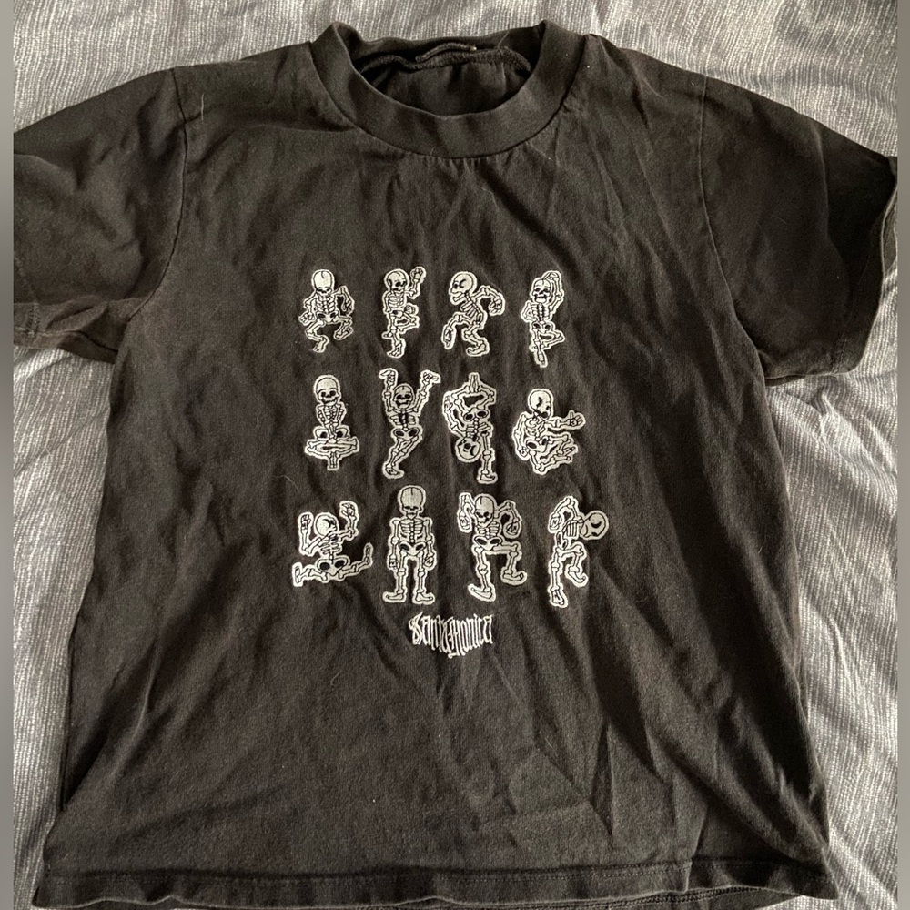 Baby t with skeletons